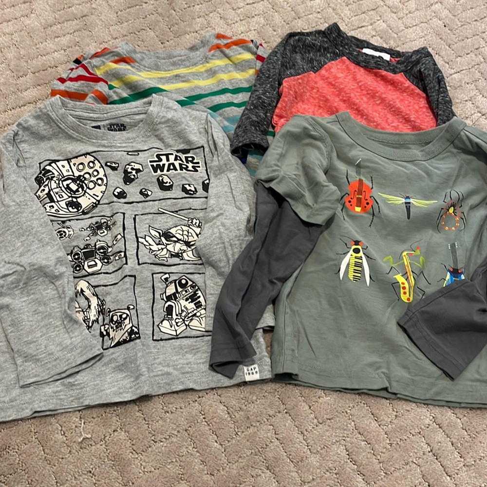 Tea, Primary, Gap shirt bundle